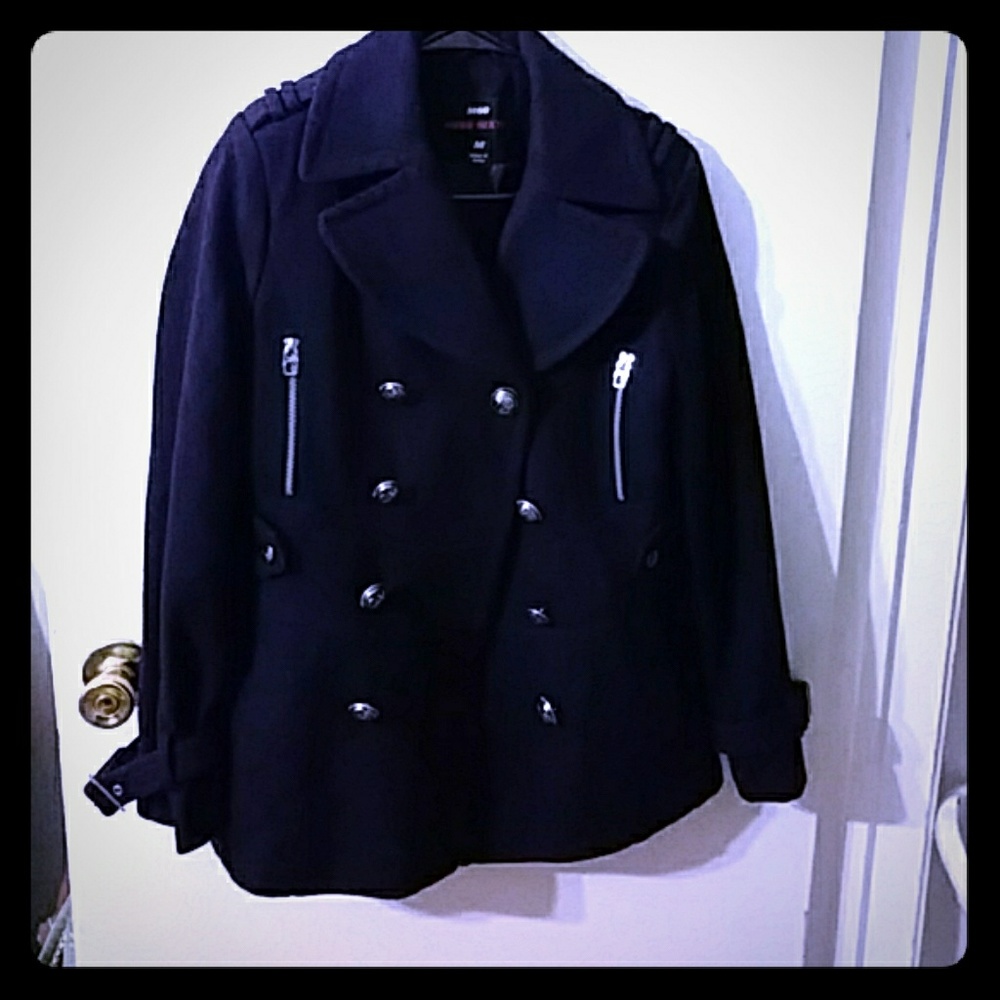 ❤*Finale Sale*Pretty Dark Purple Peacoat!